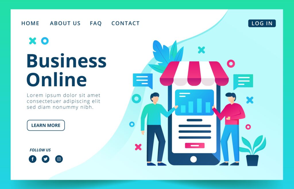 Online Presence of each Business