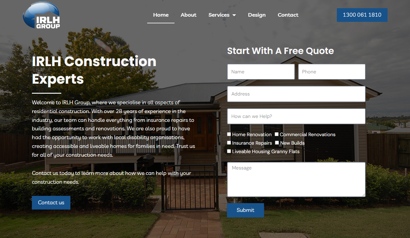 IRLH Group Website